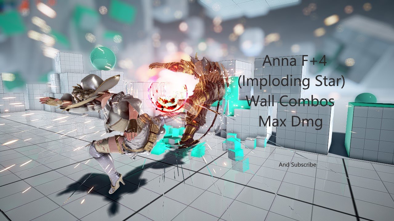 Tekken 7 Anna F+4 (Imploding star) Wall Combos | Max Dmg - YouTube