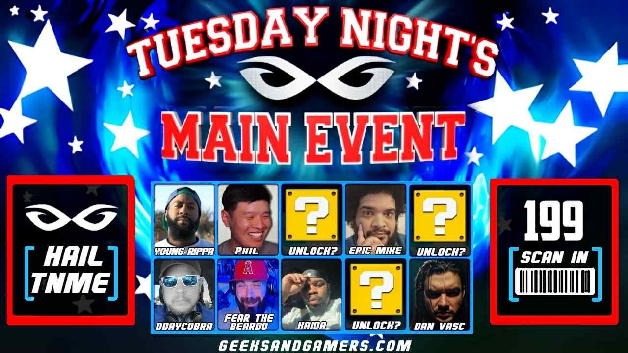 Tuesday Night’s Main Event Tuesday Night’s Main Event