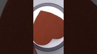 Perfect Chocolate Heart Cake Shorts cake shortsvideo