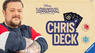 „Disney Lorcana TCG: Die Tintenlande“ - Das Turnierdeck von Chris (Radio Nukular) | Rubin-Saphir
