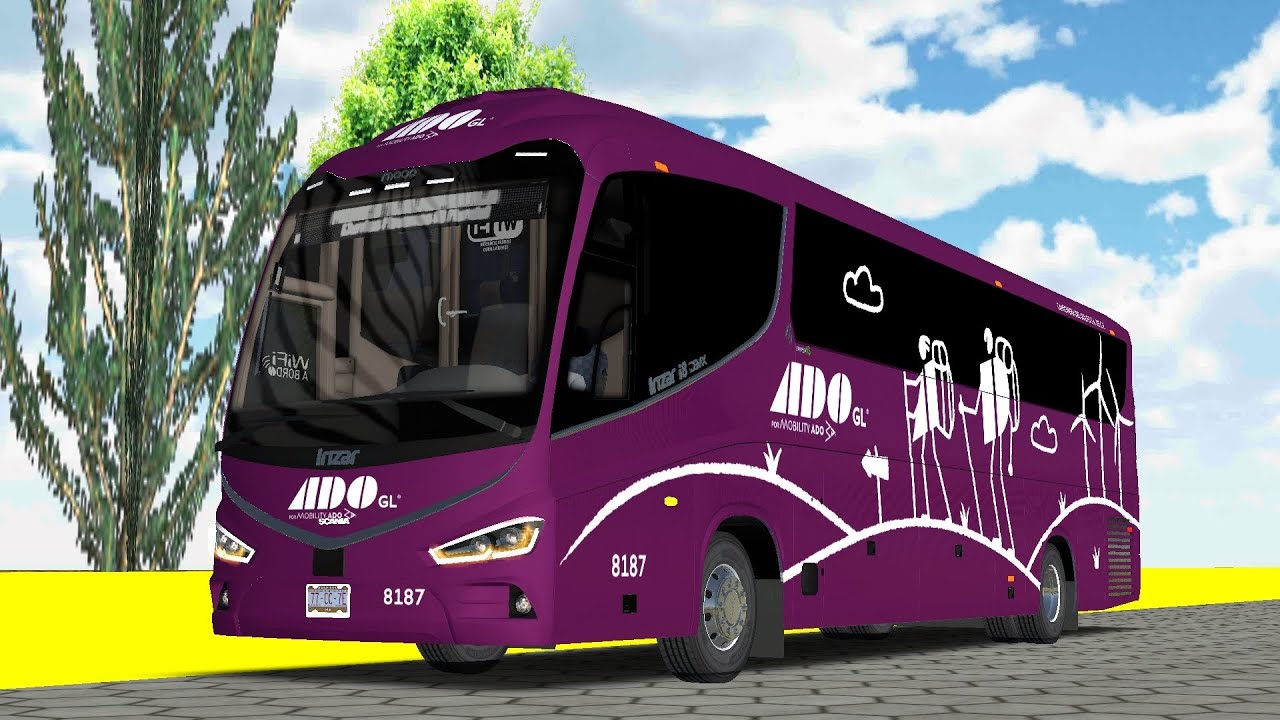 Irizar i8 Efficient Scania ADO GL CERRO I Proton Bus Simulator Road I DBMX