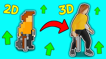 I Remade My Pixel Art Character But It Is 3D | Indie Game Devlog 05