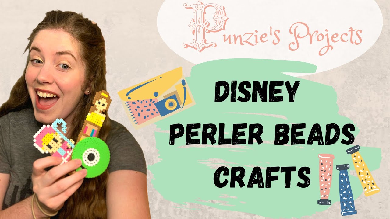 Disney characters  Perler bead disney, Easy perler beads ideas, Perler  bead art