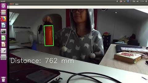 real time object detection and distance measure ZED