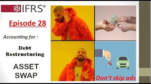 Episode 28- Accounting for Debt restructuring- Asset swap