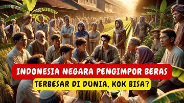 INDONESIA NEGARA PENGIMPOR BERAS TERBESAR DI DUNIA, KOK BISA?