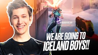 WE ARE GOING TO ICELAND BOYS!! | Fnatic Valorant Voice Comms (EMEA Challengers Playoffs)