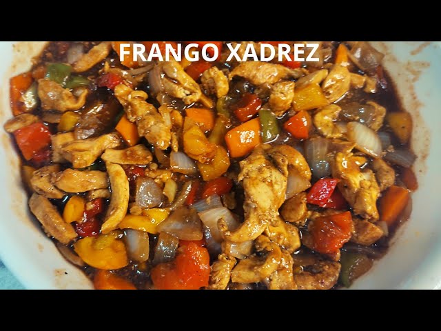 Frango XADREZ/pra quem busca um prato rápido, gostoso, econômico e simples  de fazer. 