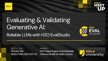 Evaluating Generative AI Models with EvalStudio | Prague Meetup