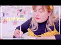 STUDIO VLOG | How I make greetings cards & working on paper bookmarks | Etsy Shop Vlog | 070