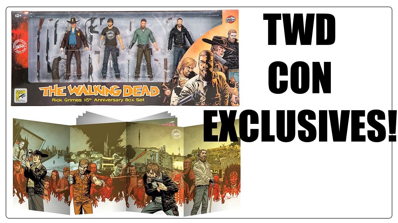 ronny haze walking dead The Walking Dead Comic Con 2018 Reveals from Skybound - Rick Figure Set
