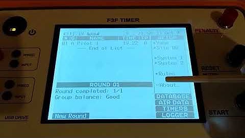 F3F Timer - Instruction 6/7