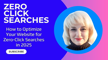 Zero Click Searches and SEO in 2025 || SEO Lady