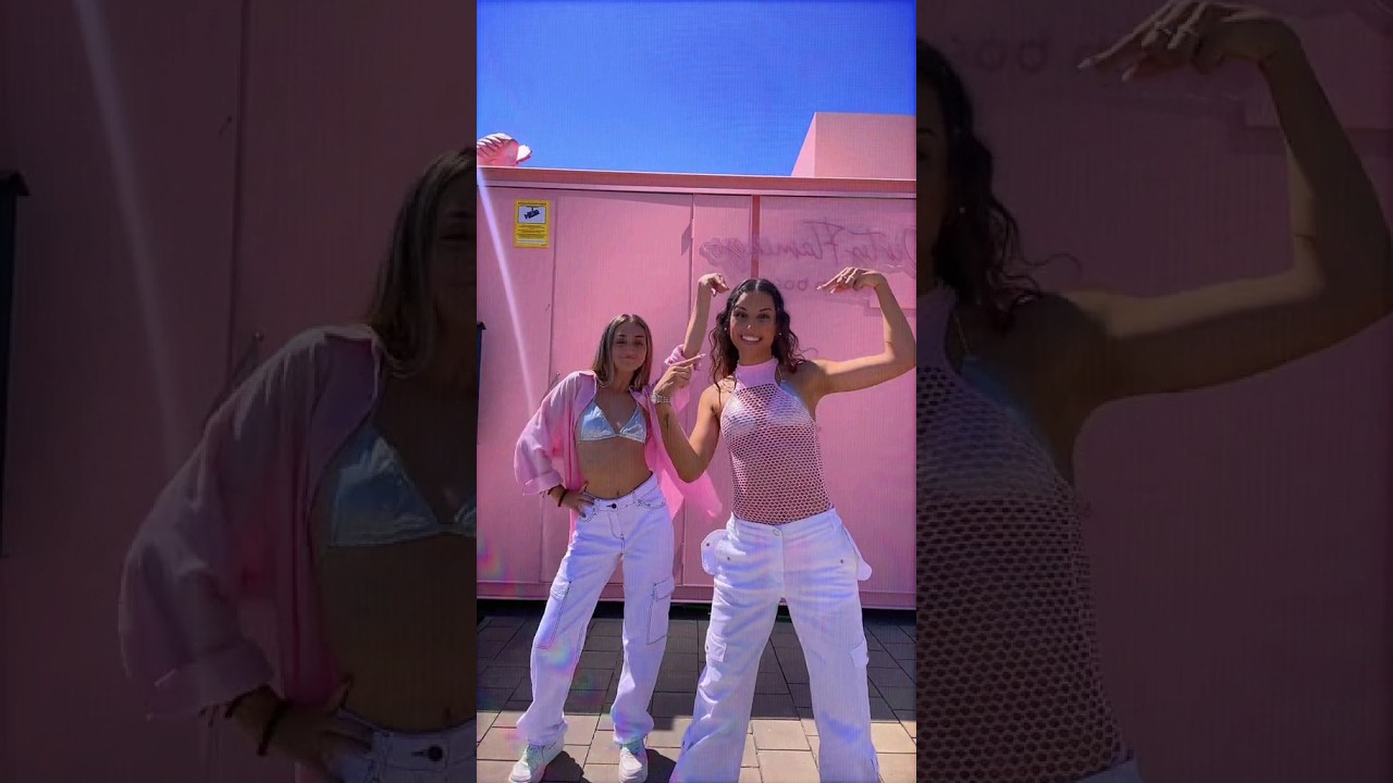 Haciendo Tiktoks con la mejor - Bailando con Natalia la novia de Arta - Silvia Sánchez #shorts
