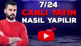 Youtubeda 724 Canlı Yayın Nasıl Yapılır ?