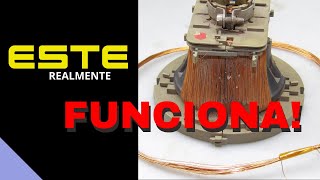 Detector PI PODEROSO de metais, que detecta a mais de 40cm!