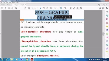 Real Constant, Character Constant, Non - Graphic Characters, Escape Sequences, and String Constants.