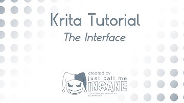 Krita Tutorial 3.1.1: The NEW Interface