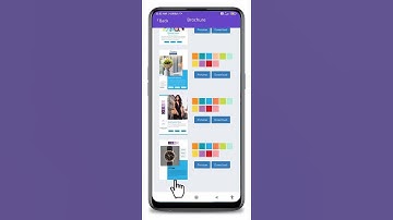Brochure Design | Invoice Design | Quotation Design | Design Library in VistaShopee Free App