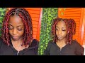 BUTTERFLY LOCS TUTORIAL (2 Methods) | Lightweight, long lasting protective style