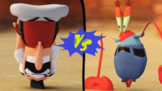 Peppino Spaghetti vs Mr. Krabs | Rampage Rumble 1