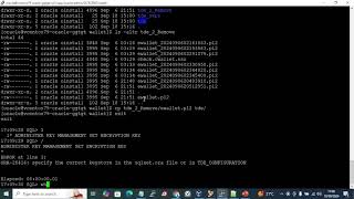 chapter11 - okv to tde file based keystore migration