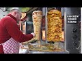 Turkish chicken doner kebab 40 kilograms marination recipe and how to make it from start to finish
