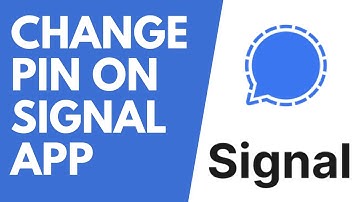 How to Change Pin on Signal App 2020 | Change Signal Password