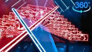 Beat Saber 360 - COOL WALLS!! | Xilent - Blue Shadows | Cross†Revolution - HyuN ft. LyuU | [Expert+]