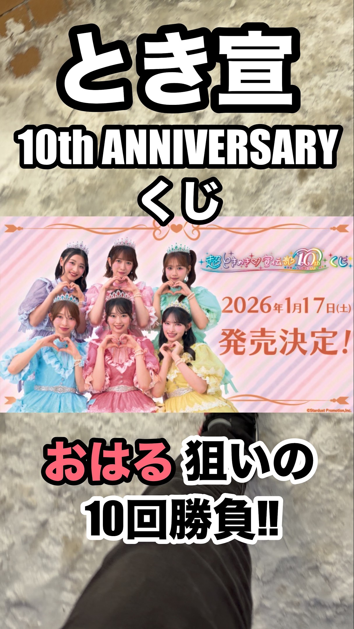 ✿ ✿ ✿ ✿ ⁡ ⁡ 💙💜❤️🩷💛💚 ⁡ ⁡ 超ときめき♡宣伝部 10th