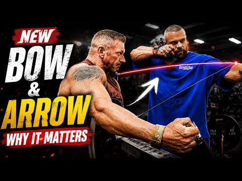 How to achieve maximum Muscle Gains with the BOW&ARROW Technique / High Volume Back Workout