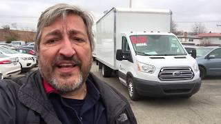 used ford transit 350 box truck