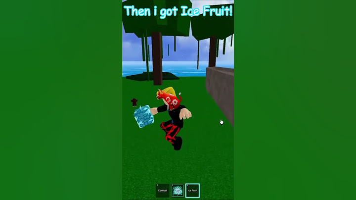 Don’t drop the Ice Fruit in the Sea… #bloxfruits #shorts #roblox