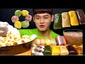 ASMR 쫀득쫀득한 떡과 달달구리 스모어딥 초코아이스크림 먹방~!! Rice Cake With S’MORES DIP Choco Ice Cream MuKBang~!!