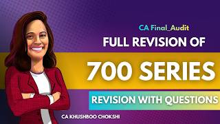 CA Final Audit - SA 700 series with questions - Nov 2026 - English - Khushboo Chokshi
