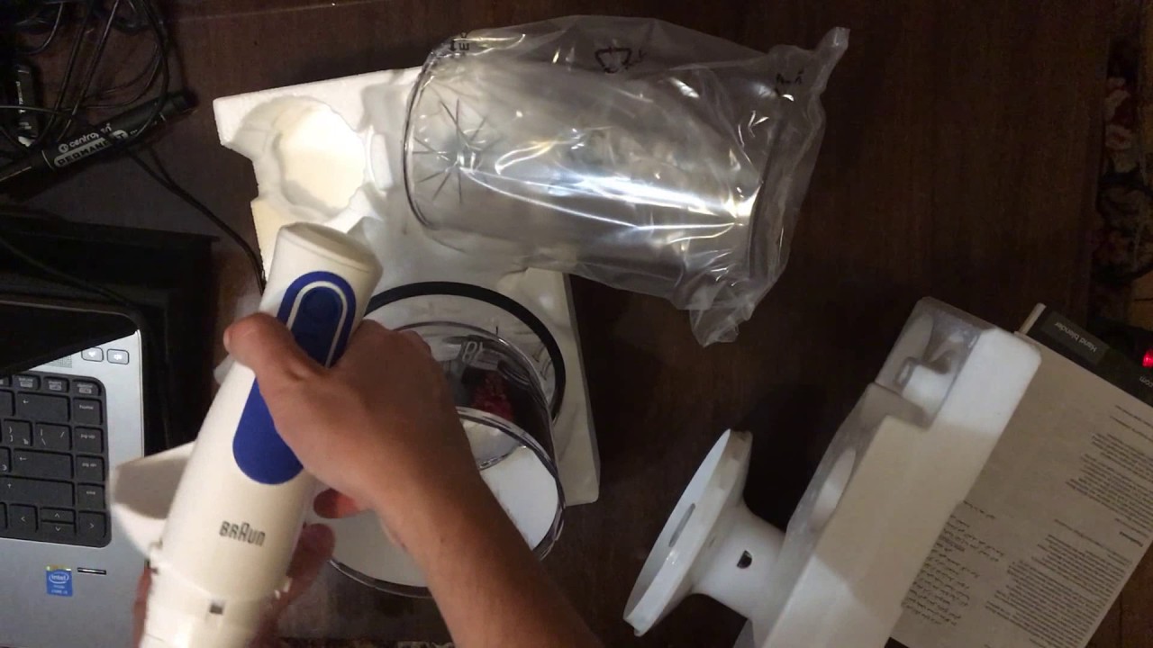 Распаковка Блендер BRAUN MQ 3035 WH Sauce из Rozetka.com.ua - YouTube