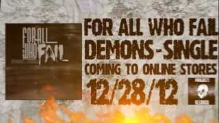 For All Who Fail - Demons (OFFICIAL LYRIC VIDEO)