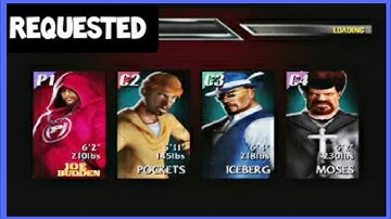 DEF JAM VENDETTA [FREE FOR ALL] JOE BUDDEN VS POCKETS VS ICEBERG VS MOSES (4K 60 FPS)