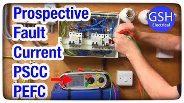 Measuring Prospective Fault Current (PFC) at the Origin of a Single Phase Supply (Live Test)