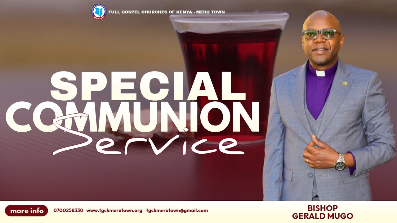 Second Service || 21.10.2025 || Thank you Jesus for giving us Grace by Bishop Gerald Mugo