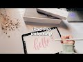 unboxing iPad Pro 11" + Apple Pencil 2nd Gen 🧚🏻‍♀️