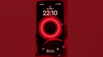 iPhone Custom Red Icons #iphone14 #ios #icons #shorts