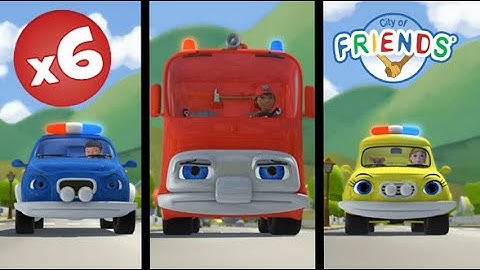 City of Friends - Petey, Frankie and Abby - Ready for action!