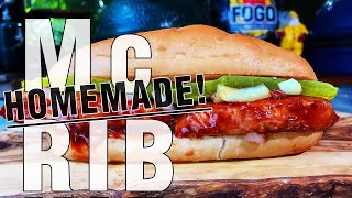 Copycat McDonald's McRib | CptnRon Recipe