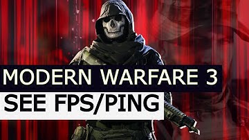 How to see PING, LATENCY & FPS in COD MW3 Modern Warfare 3, Tip, Trick