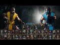 MK11 NEW Roster Layout - Horizontal Roster