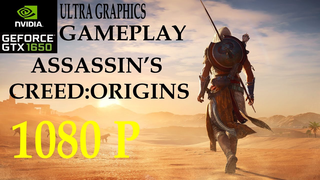 ASSASSINS CREED ORIGINS GTX1650 Mobile "BENCHMARK", Can it RUN
