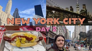 VLOG: New York City (Day 2) 🗽🍎🚖 - incl. the High Line, Chelsea Market, 9/11 Memorial, DUMBO, food!