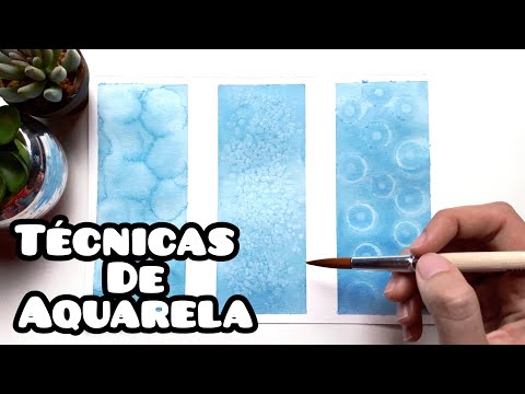 Vídeo: Como Pintar Com Sal E Aquarela