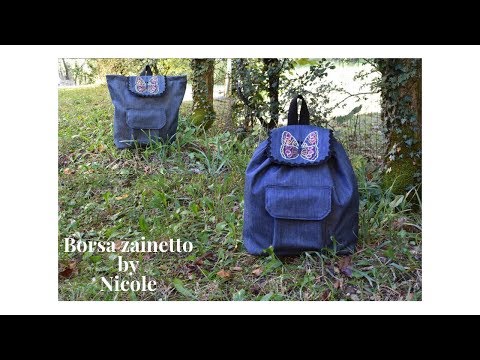 Video: Come Cucire Uno Zaino Da Vecchi Jeans Con Le Tue Mani (comprese Quelle Per Bambini): Modelli, Video, Ecc